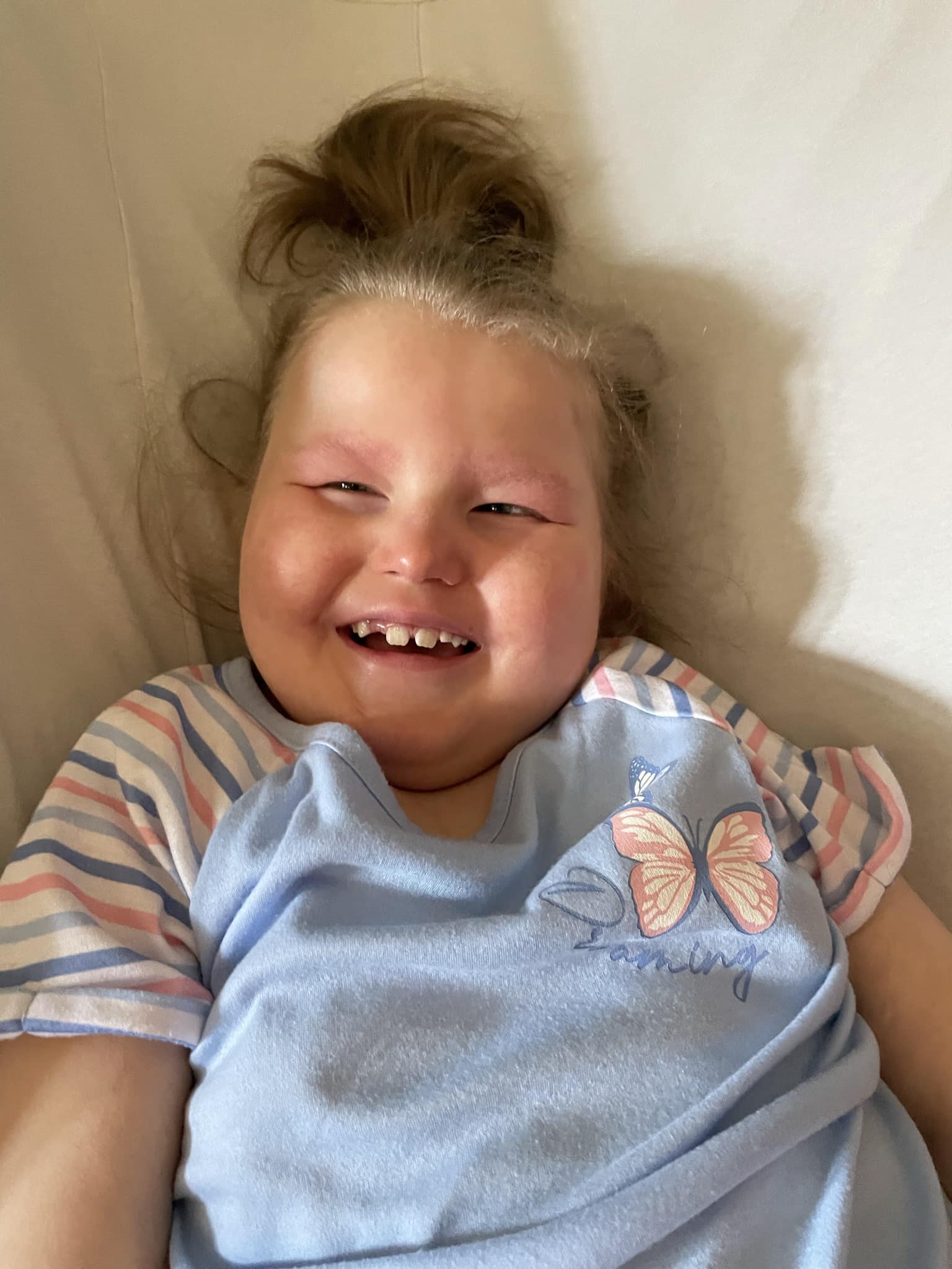 A beautiful laugh